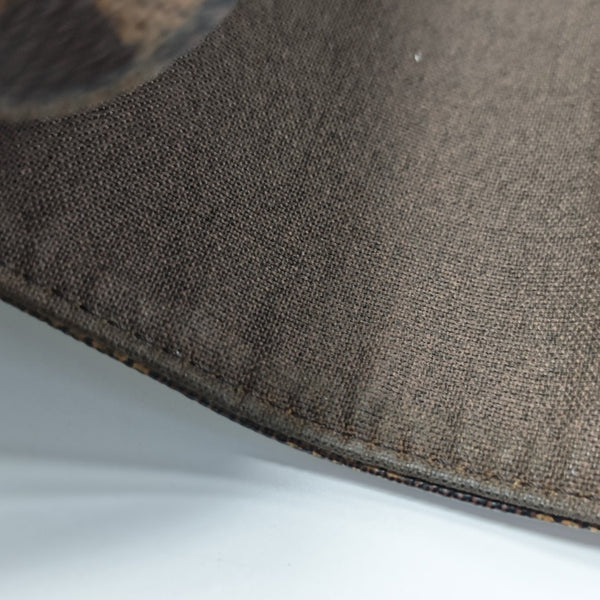 NAVIGLIO MM Damier Ebene Coated Canvas Brown