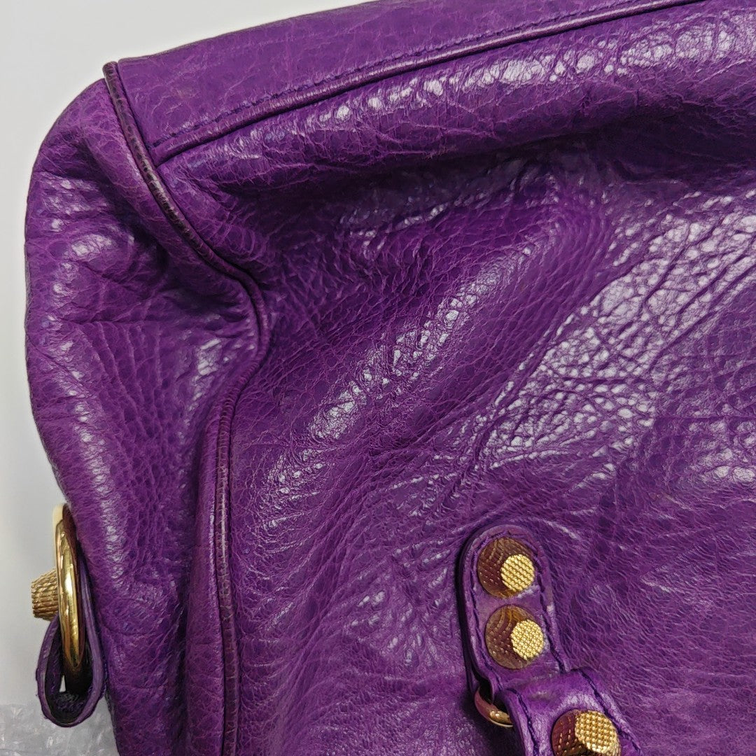 Classic City Mini Lambskin Purple