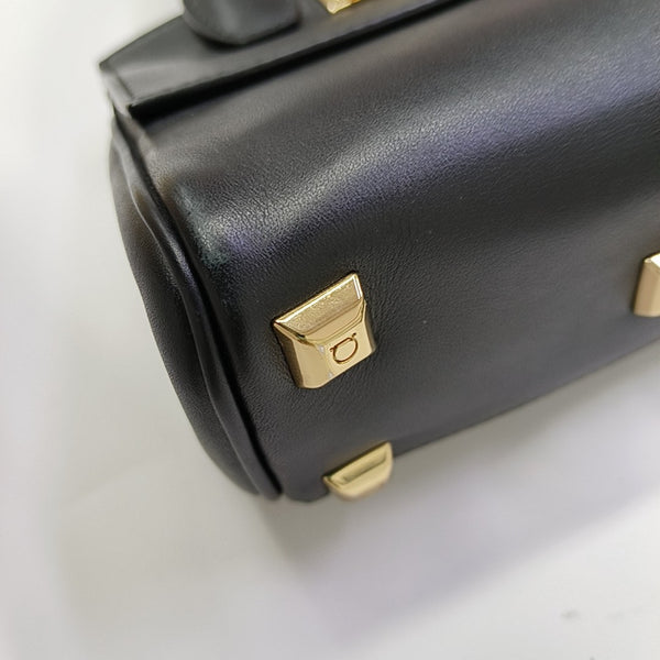 Ferragamo Studio Small Calfskin Black