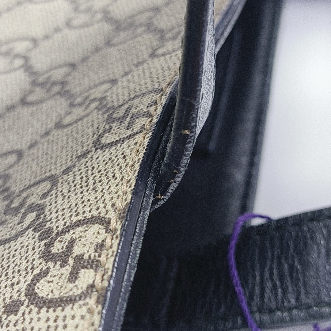 Monogram Coated Canvas Tote Bag Beige