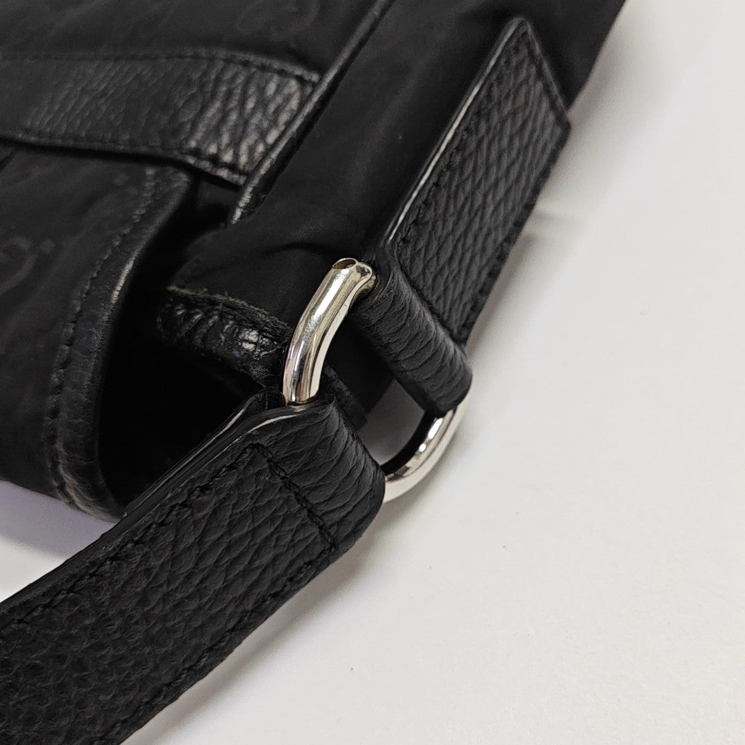 Messenger Monogram Nylon Black