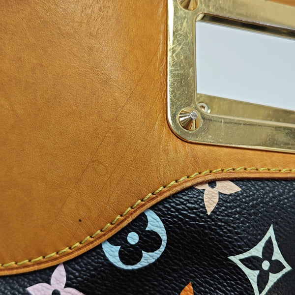 LV × TM JUDY Monogram Coated Canvas Black