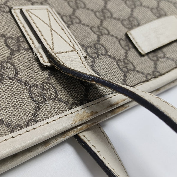 GG Imprime Monogram Coated Canvas Beige