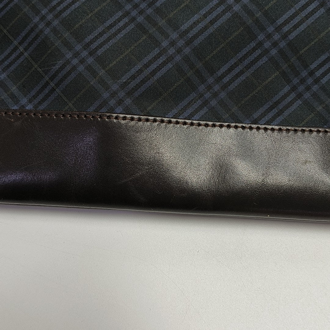Fabric Shoulder Bag Blue