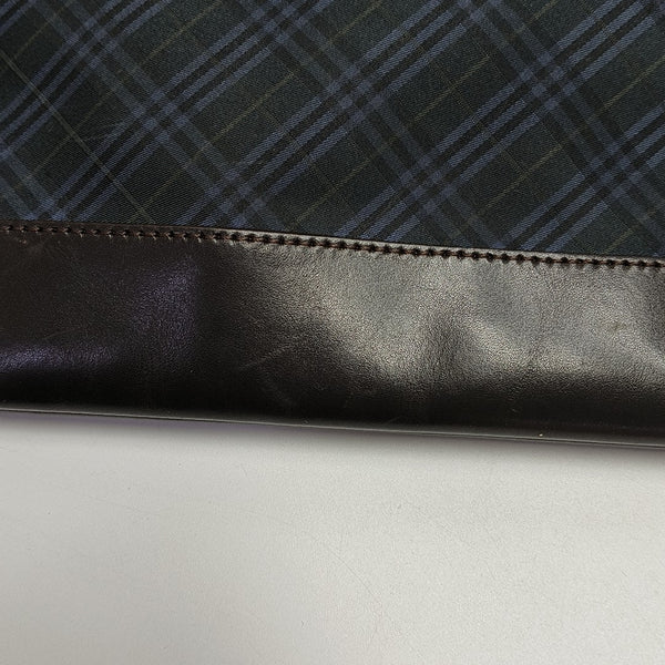 Fabric Shoulder Bag Blue