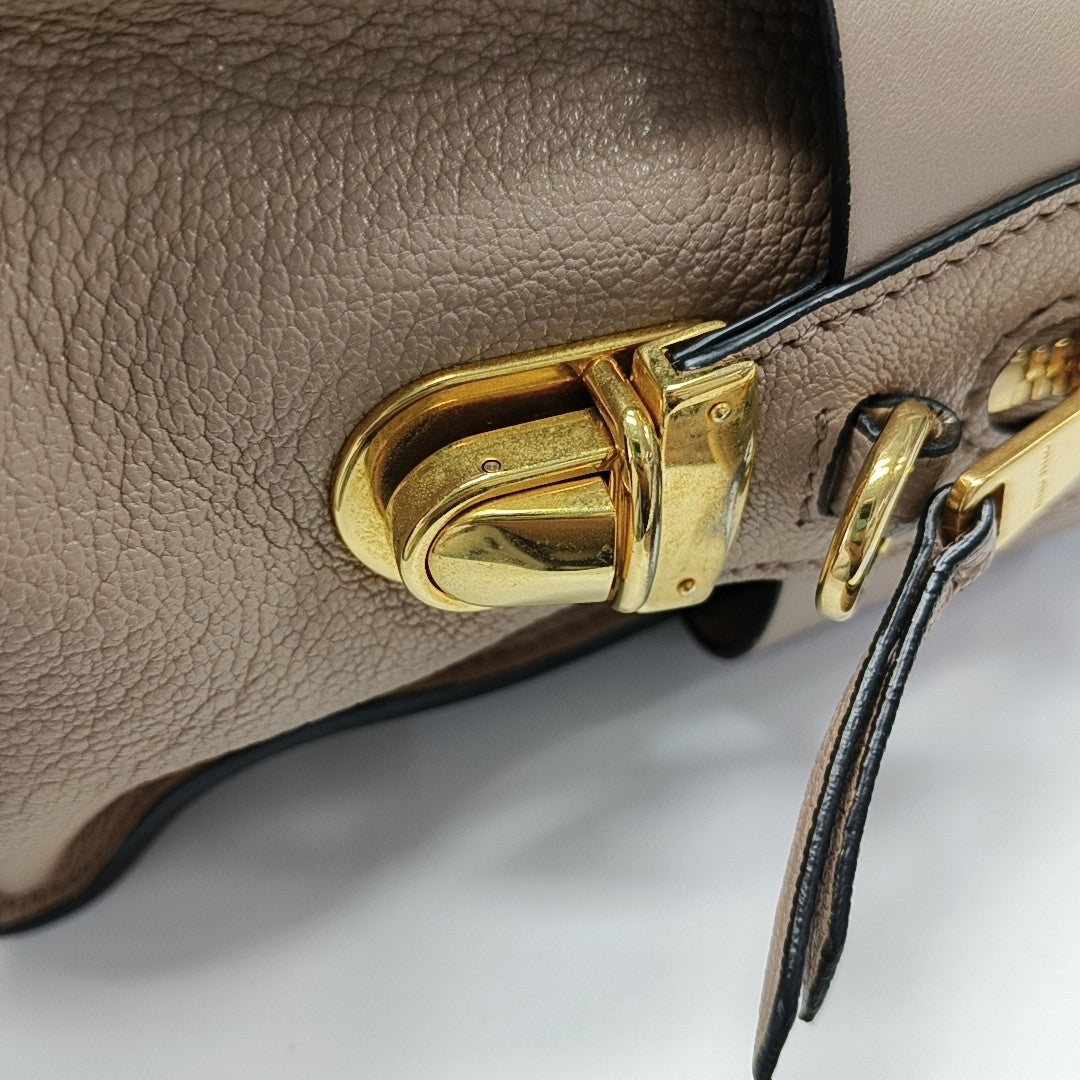 Calfskin Tote Bag Brown