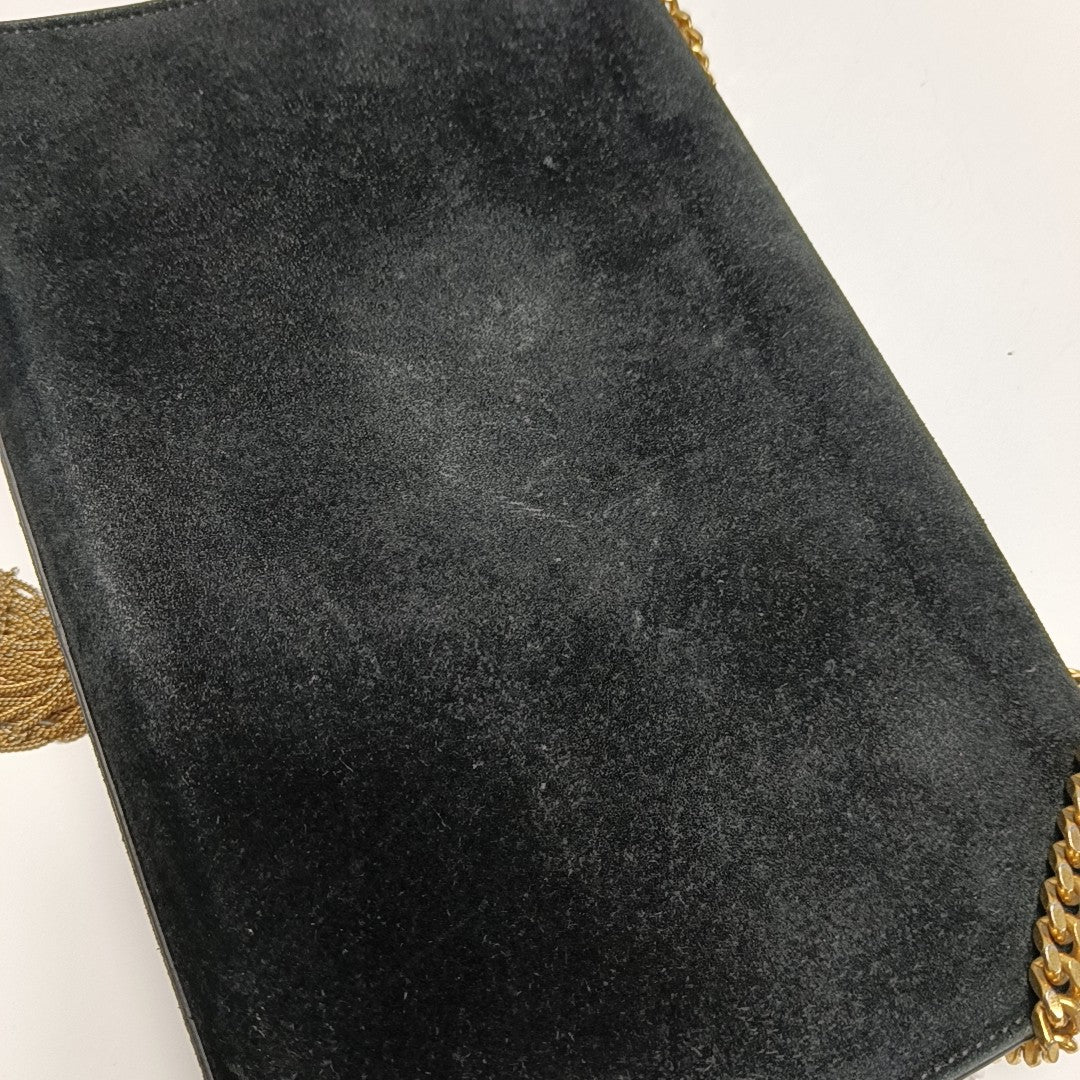 KATE Medium Suede Black