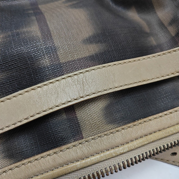 Coated Canvas Beige