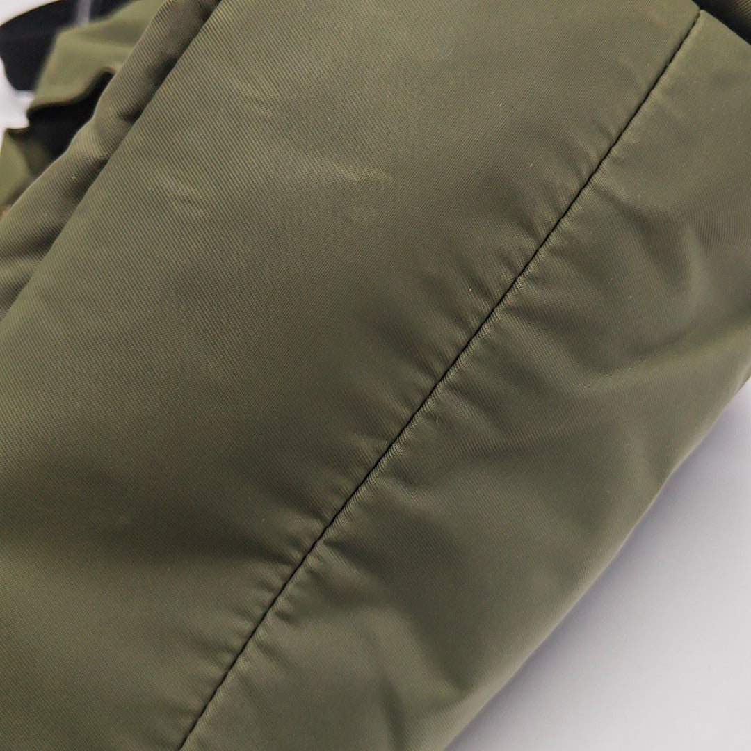 The Rucksack Medium Nylon Green