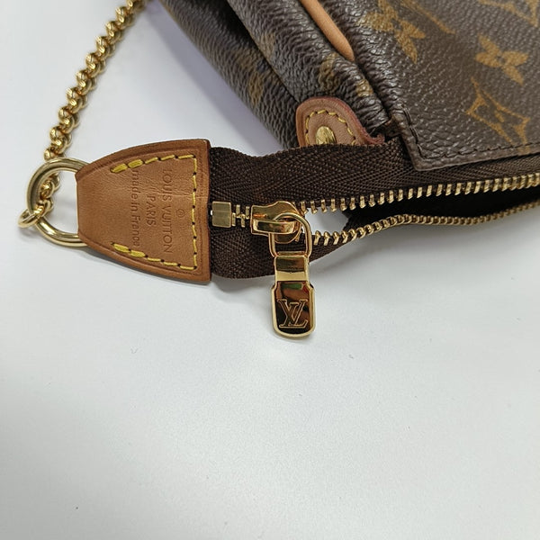 EVA Monogram Coated Canvas Brown