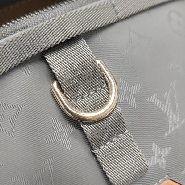 Monogram Special Material Shoulder Bag Gray