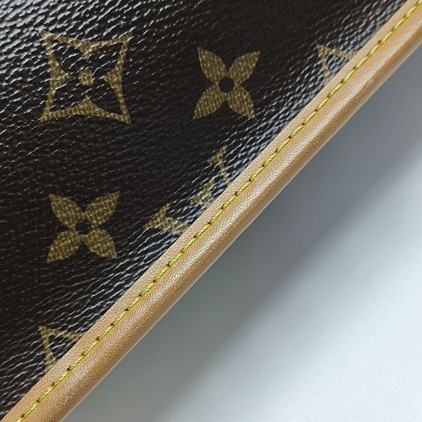 DIANE Monogram Coated Canvas Brown