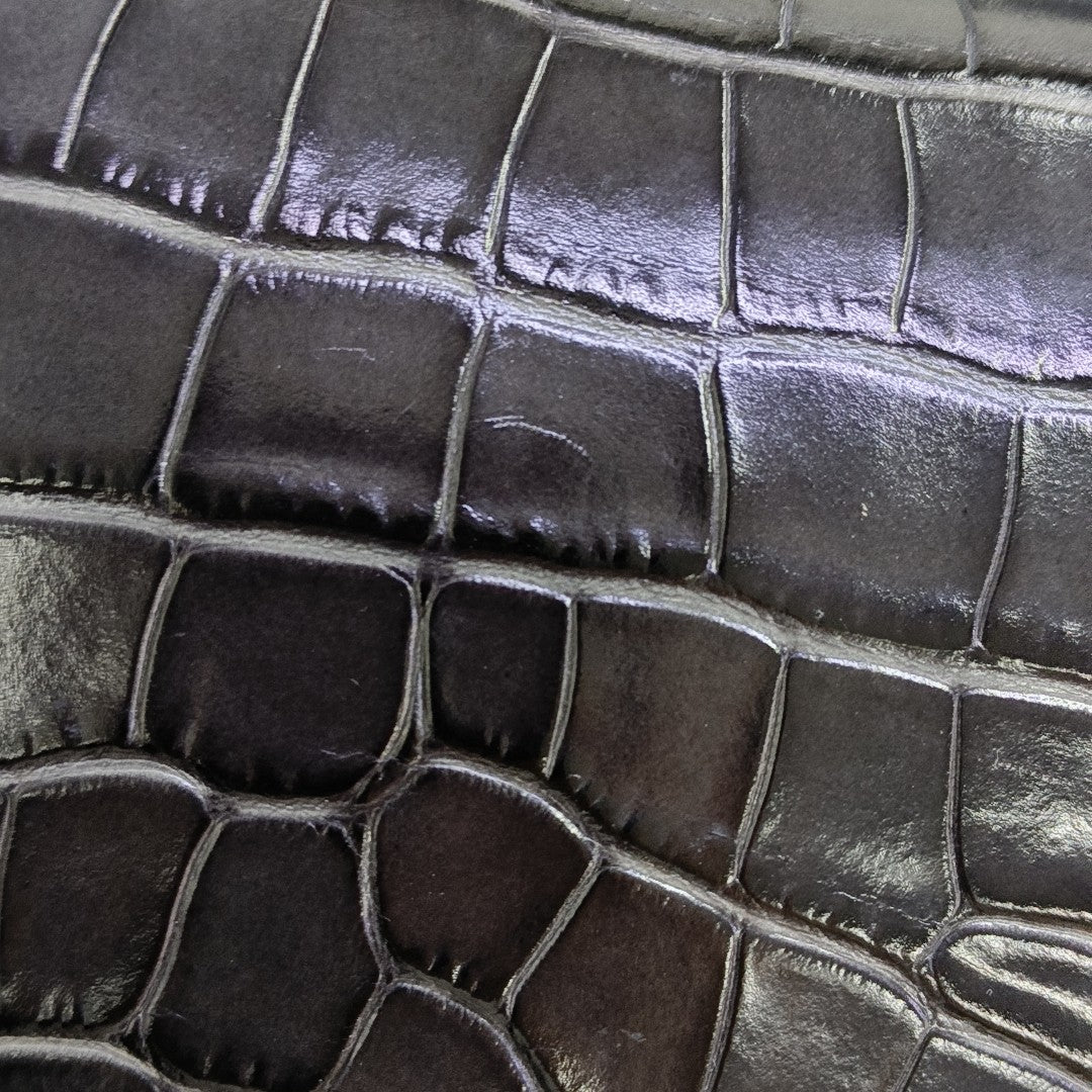 Hourglass Small Calfskin Gray