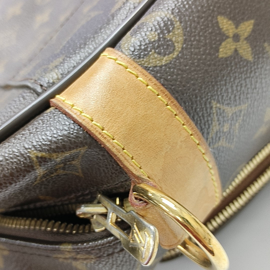 ICARE Monogram Coated Canvas Brown