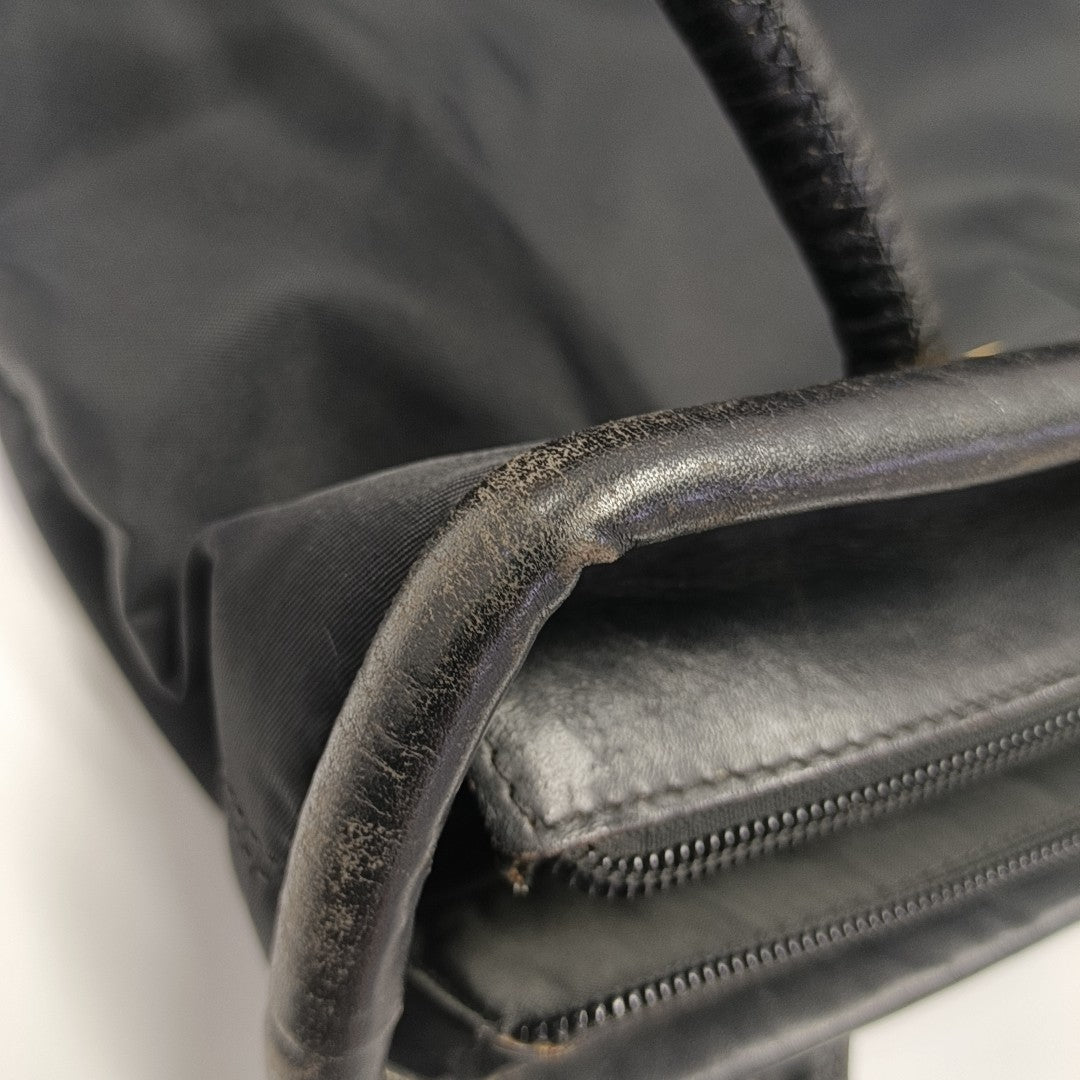 Nylon Tote Bag Black