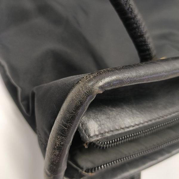 Nylon Tote Bag Black
