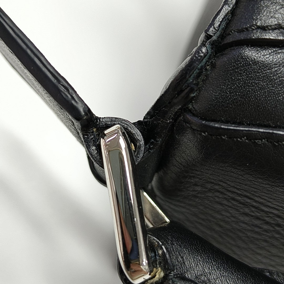 Puzzle Small Calfskin Black