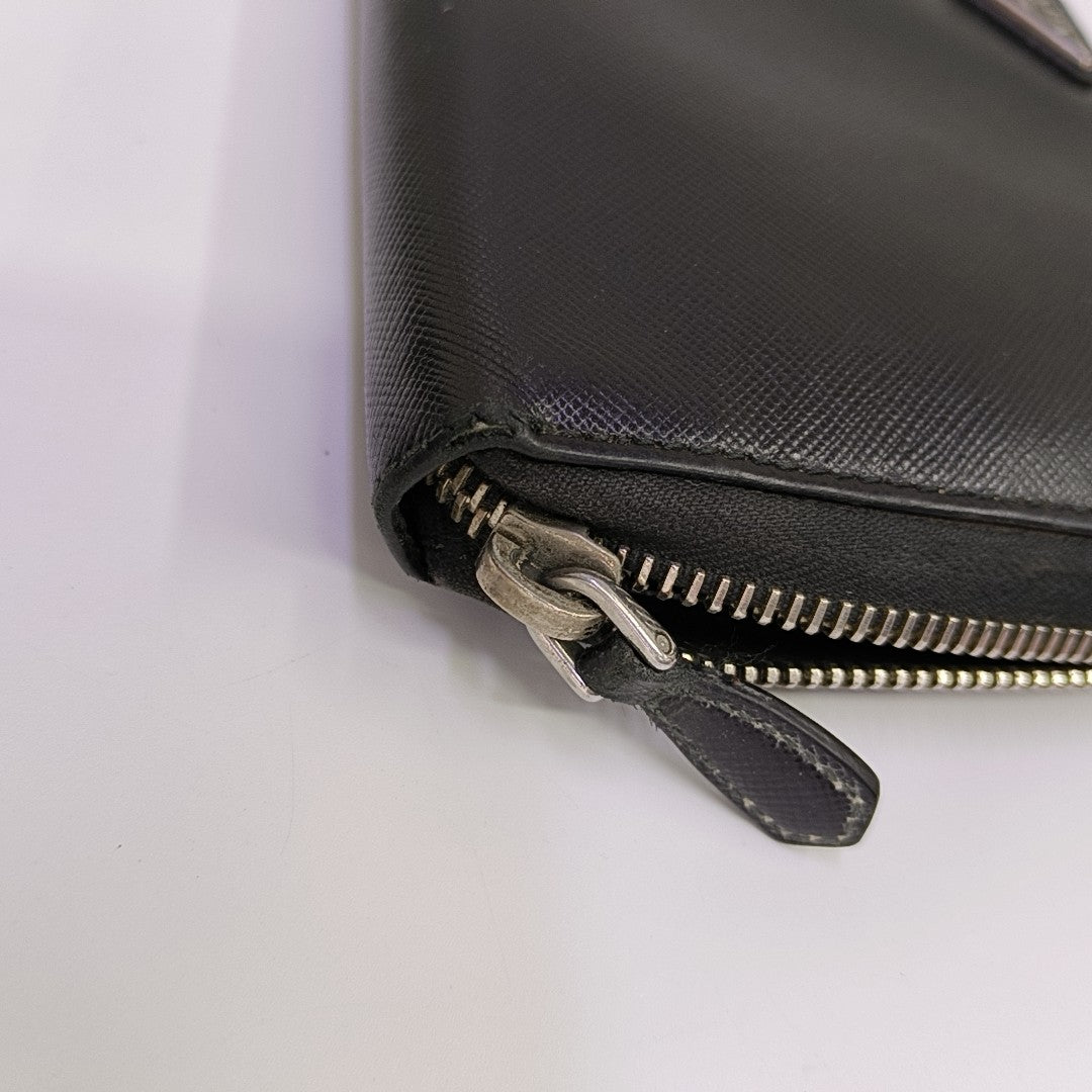 Calfskin Wallet Black