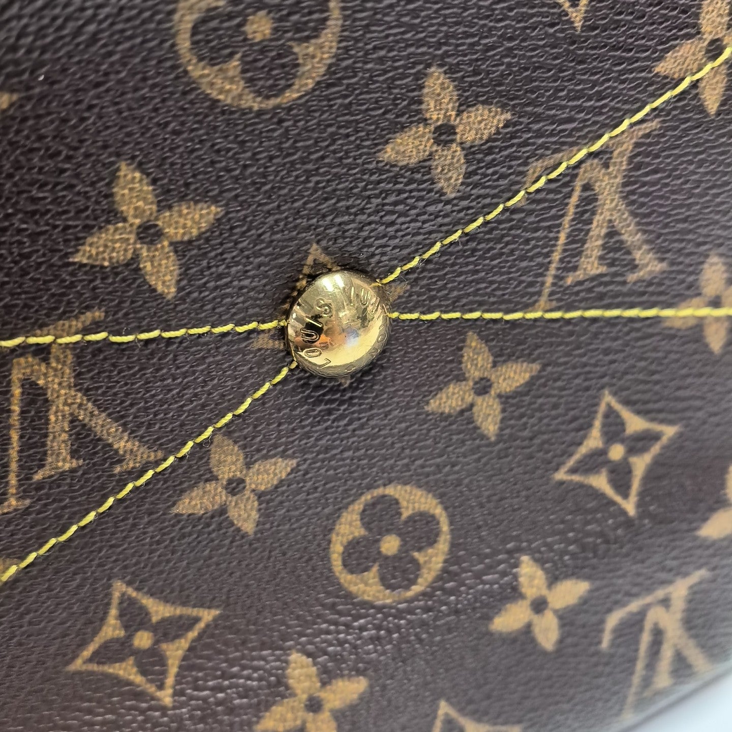 TIVOLI GM Monogram Coated Canvas Brown