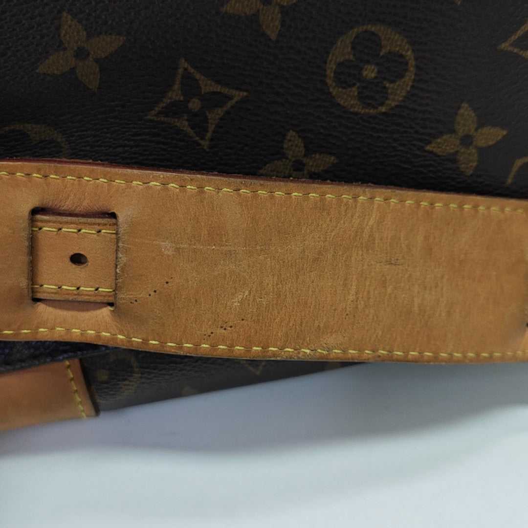 RETIRO NM Monogram Coated Canvas Brown