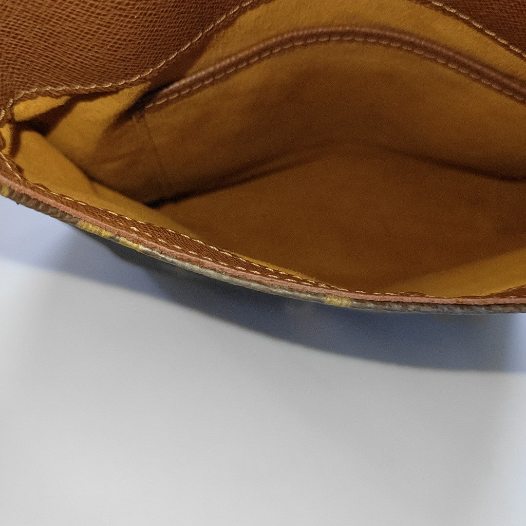 MUSETTE TANGO Monogram Coated Canvas Brown
