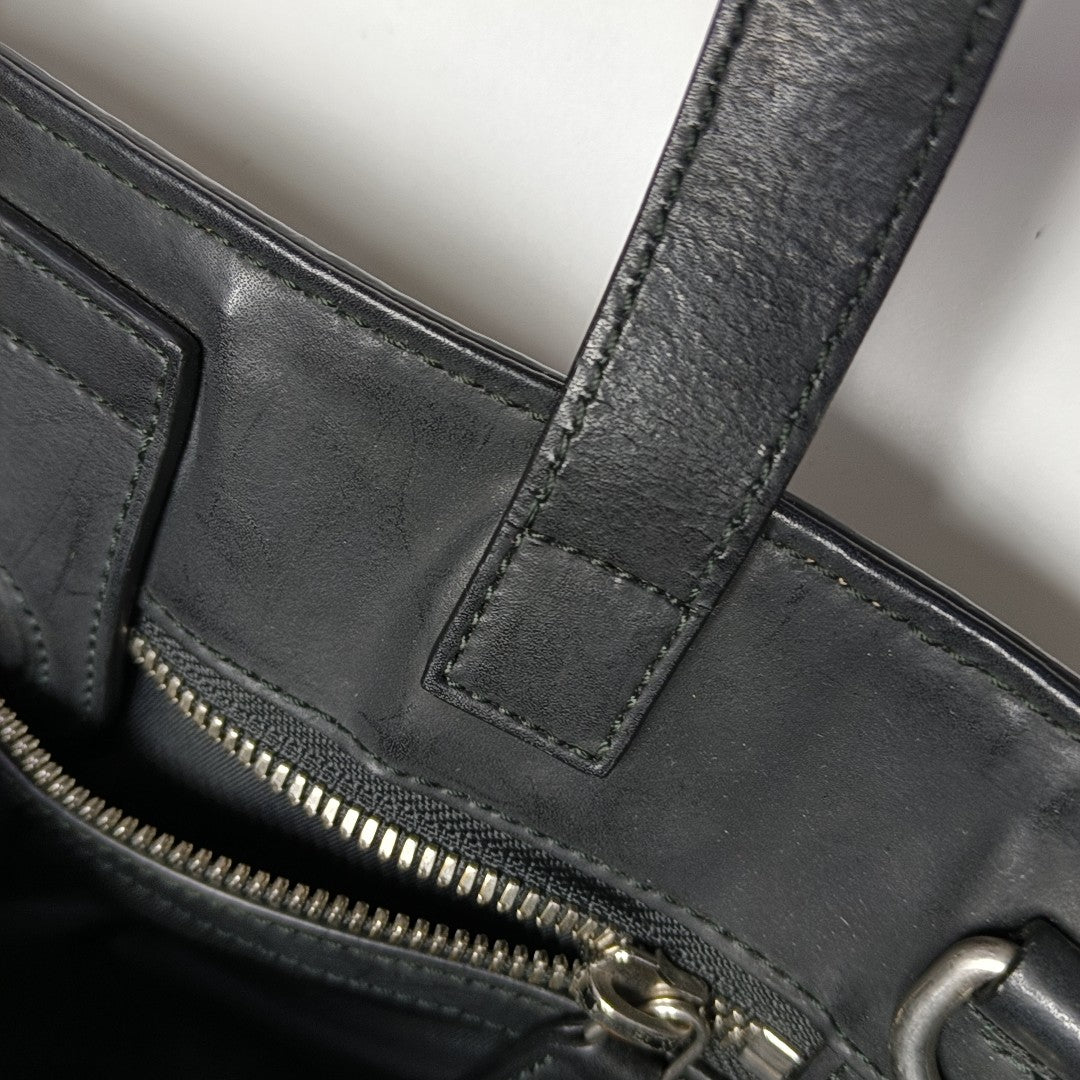 Monogram Coated Canvas Black