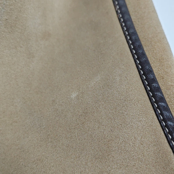 Suede Tote Bag Brown