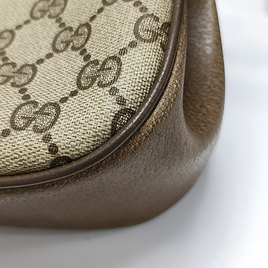 Ophidia Monogram Coated Canvas Beige