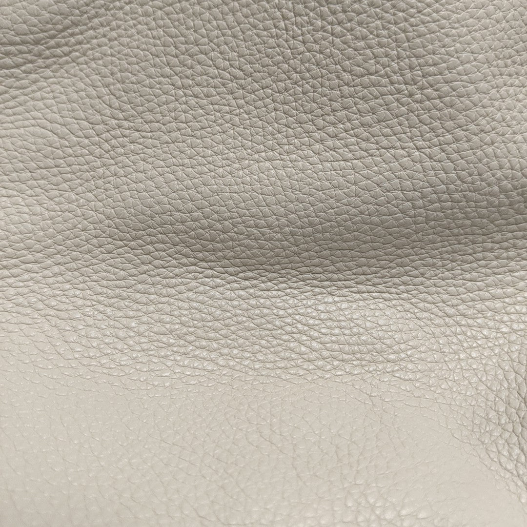 Calfskin Shoulder Bag White