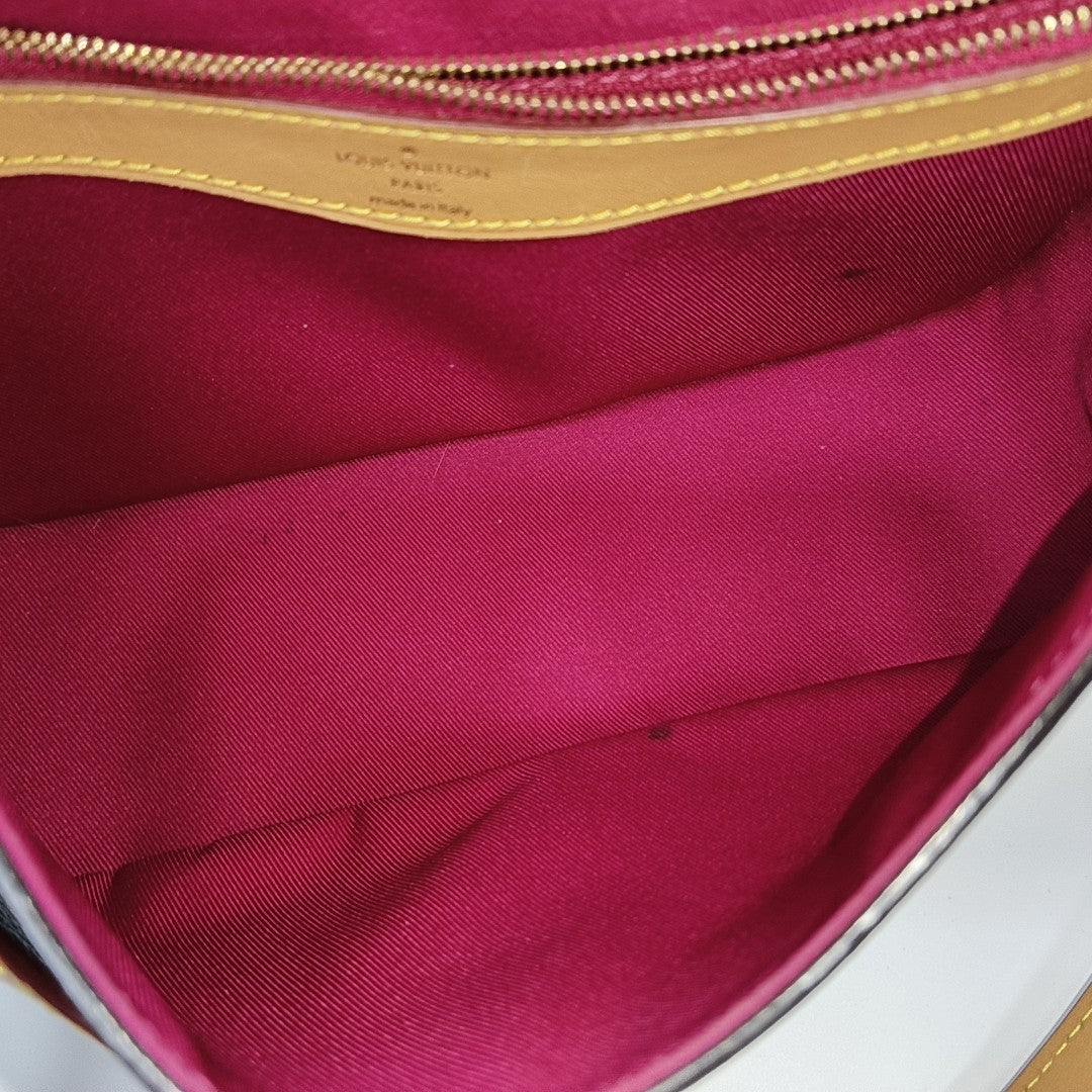 DIANE Monogram Coated Canvas Brown