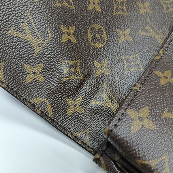 MÉTIS MM Monogram Coated Canvas Brown