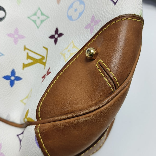 LV × TM GRETA Monogram Coated Canvas White