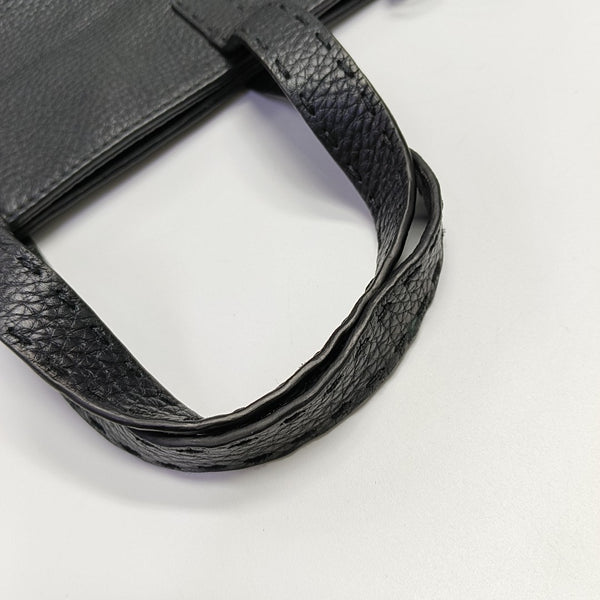 Calfskin Shoulder Bag Black