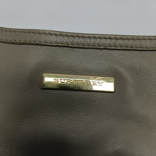 Calfskin Top Handle Bag Gray