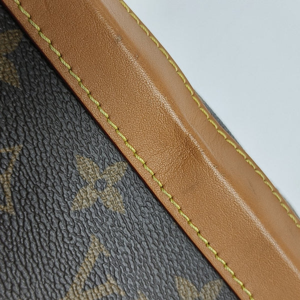 SOFT TRUNK Monogram Coated Canvas Brown