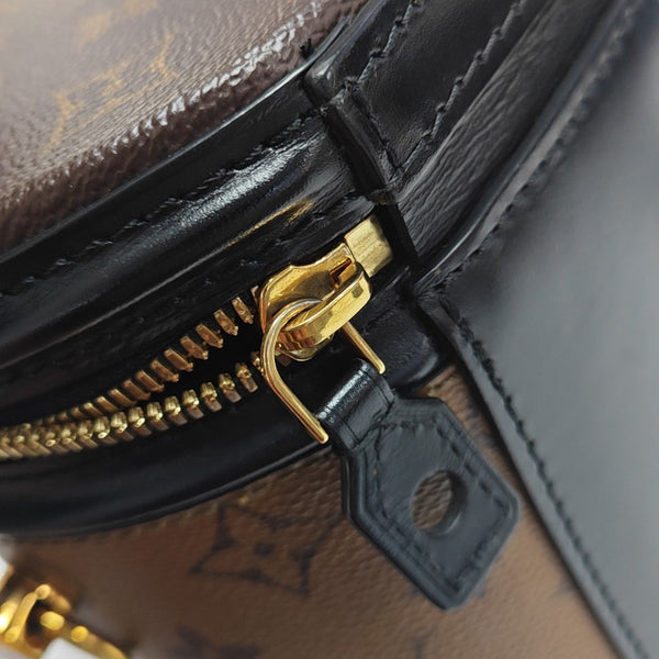 CANNES PM Monogram Coated Canvas Brown