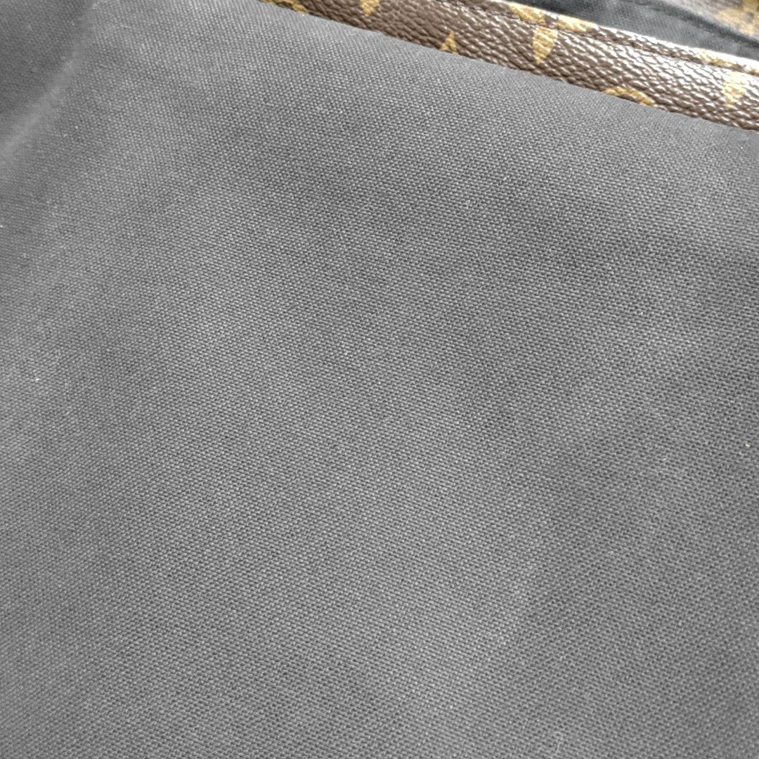 CHRISTOPHER MM Monogram Coated Canvas Brown