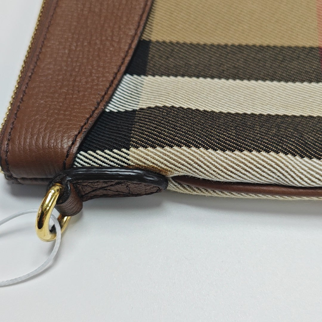 Canvas Shoulder Bag Brown