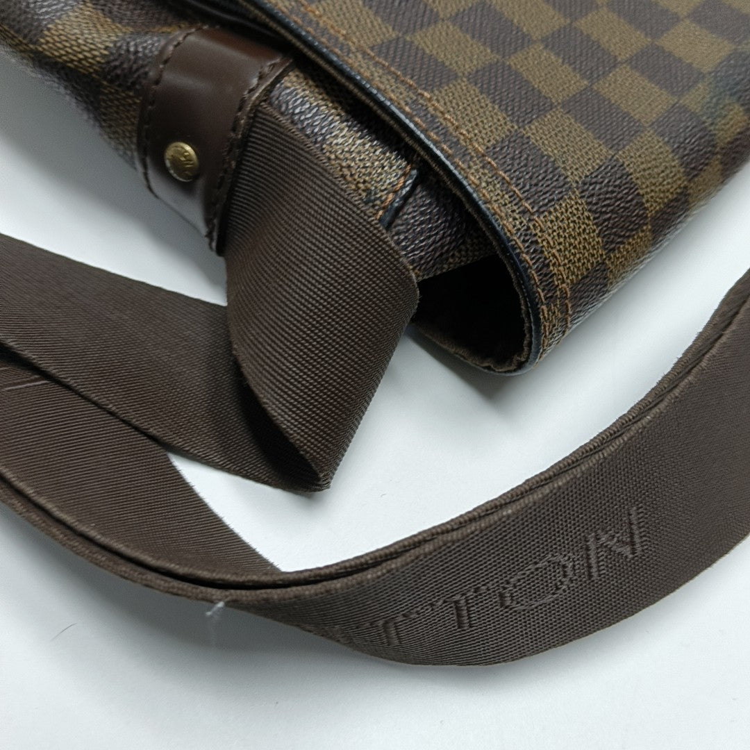 MELVILLE Damier Ebene Coated Canvas Brown