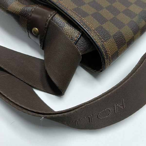 MELVILLE Damier Ebene Coated Canvas Brown