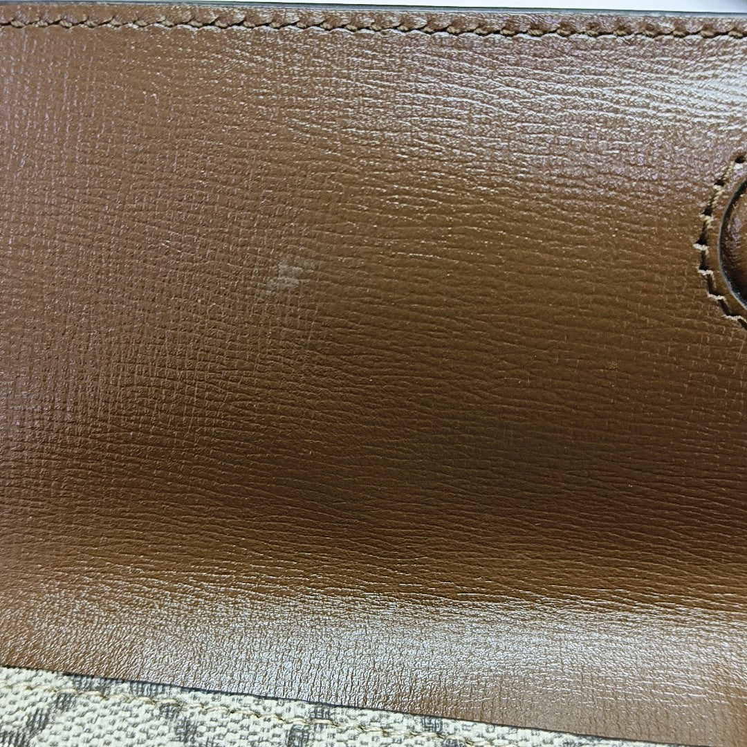 Horsebit 1955 Small Coated Canvas Beige
