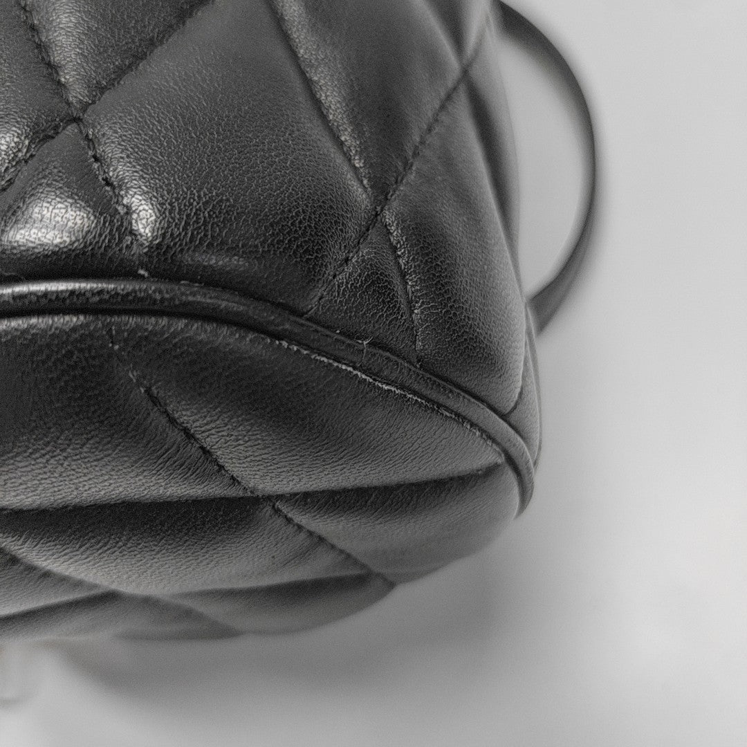 SADE Quilted Lambskin Black