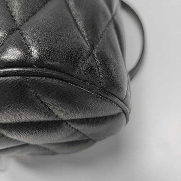 SADE Quilted Lambskin Black