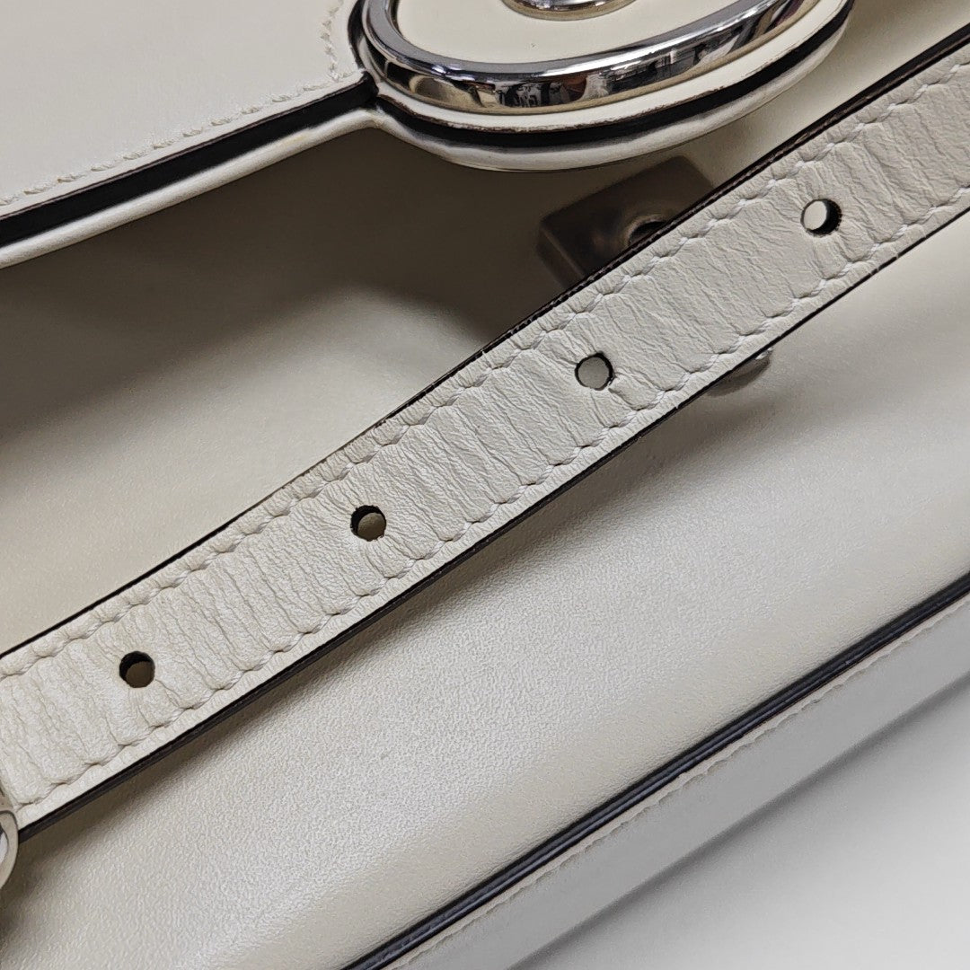 PETITE Mini Calfskin White