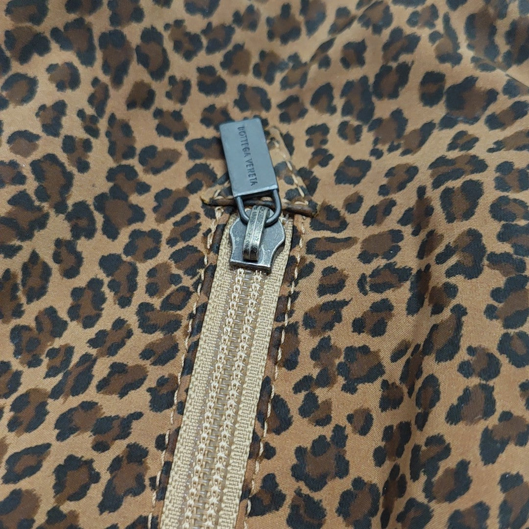 Nylon Tote Bag Brown