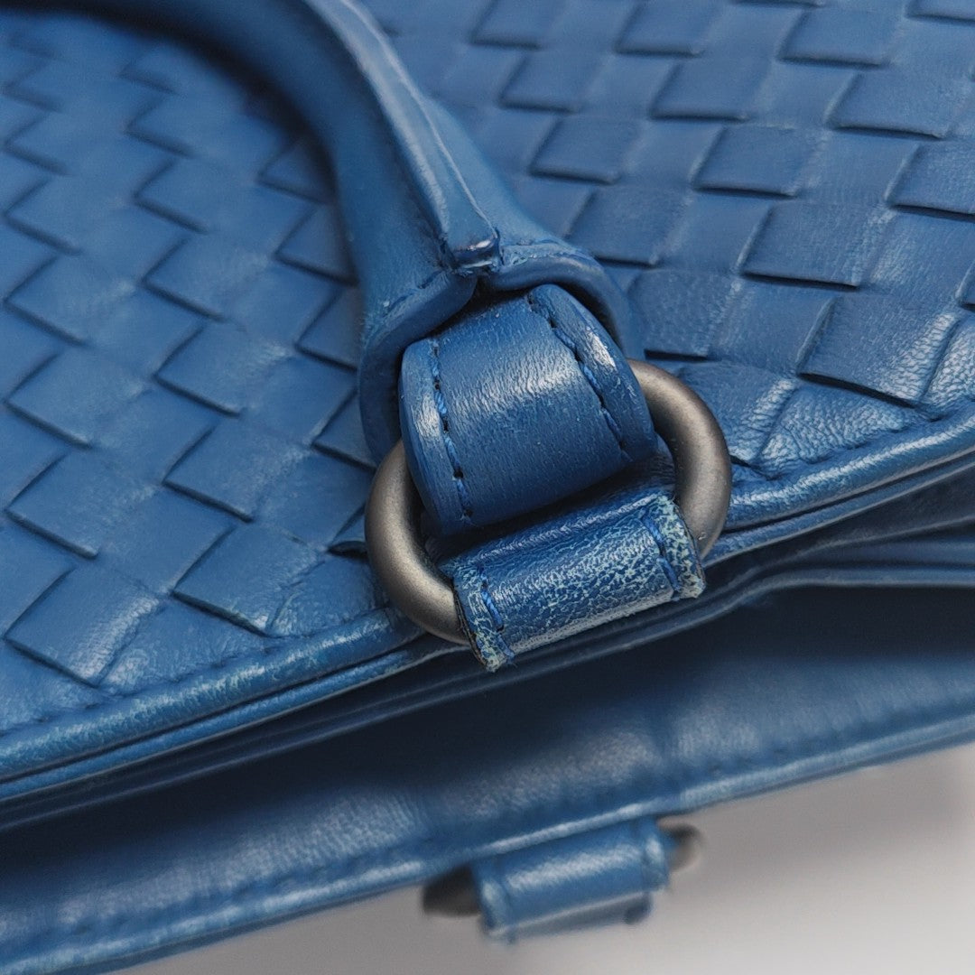 Calfskin Tote Bag Blue