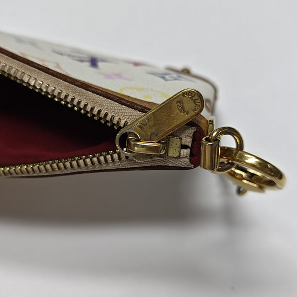 LV × TM VINTAGE MILLA Monogram Coated Canvas White