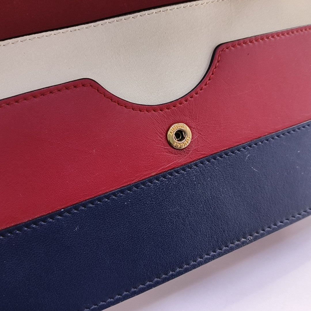 Queen Margaret Minibolsa de piel de becerro Multicolor