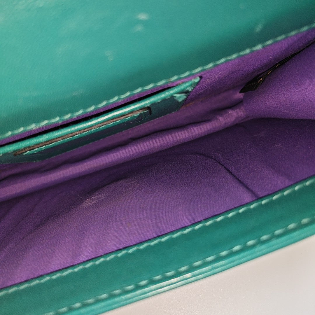 SERPENTI FOREVER Small Calfskin Green