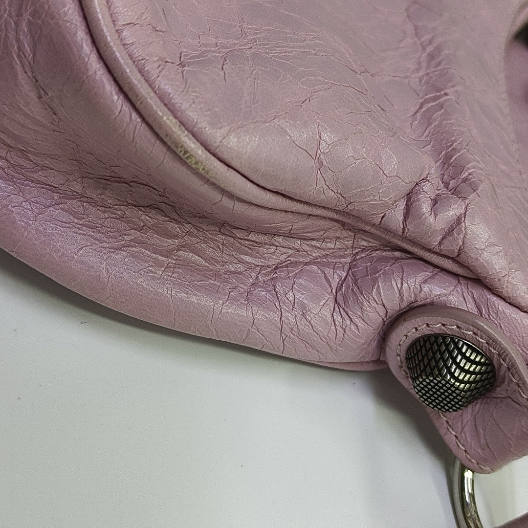 Le Cagole Mini Lambskin Pink